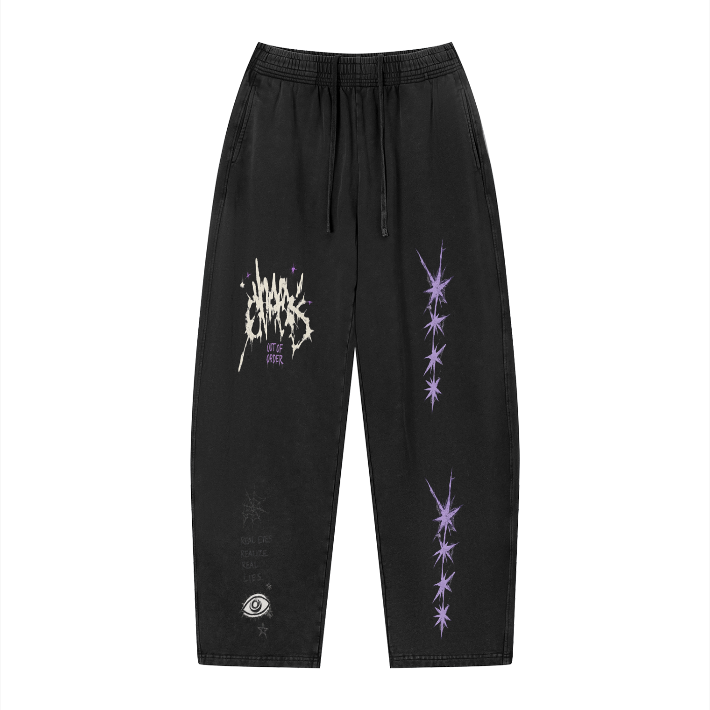Unisex Vintage Wash Loose Sweatpants